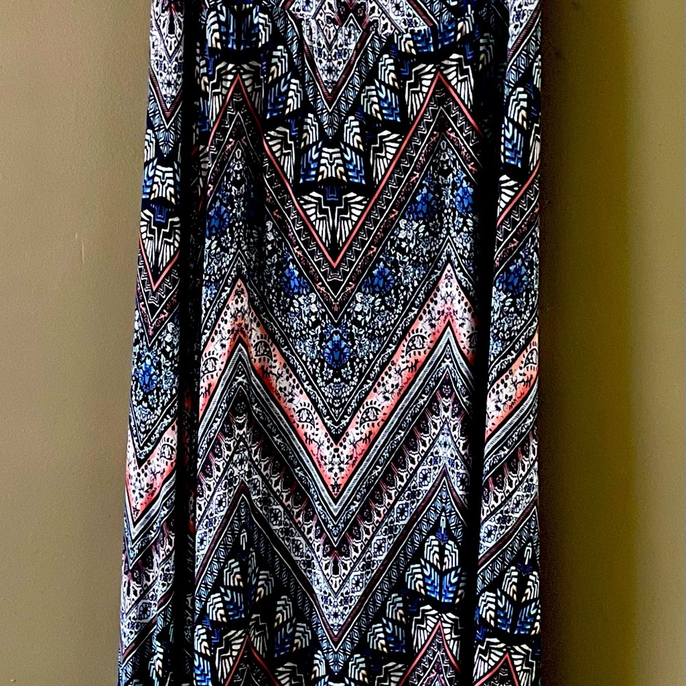 French Laundry multicolored maxi dress/skirt.